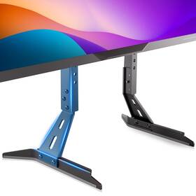 Legs-7 Kamiwi Ta110 Universal Tv Stand Base Replacement Metal Level Height Adjustable D