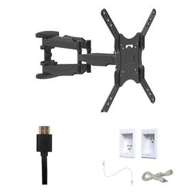 Kantobdl211027-02 Kanto M600 Tv Mounting Package With Single Outlet Thru Wall Power Kit