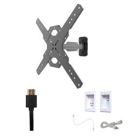 Kantobdl211027-18 Kanto Ps200 Tv Mounting Package With Single Outlet Thru Wall Power Kit