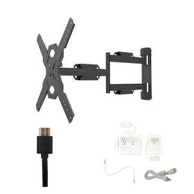 Kantobdl211027-39 Kanto Ps400 Tv Mount Package With Dual Outlet Power Kit And Hdmi Cable