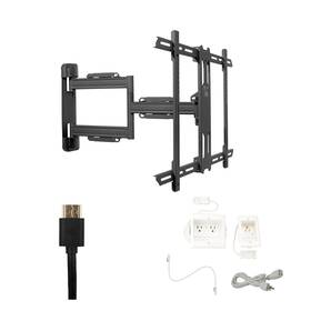 Kantobdl211027-47 Kanto Ps350 Tv Mount Package With Dual Outlet Power Kit And Hdmi Cable