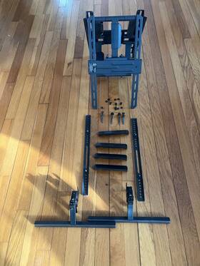 Ldx640 Kanto Full Motion Tv Wall Mount Bracket Tilt And Swivel 34 Inch To 65 Tvs
