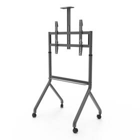 Mtp100 Kanto Height Adjustable Rolling Tv Stand For 55 Inch - 100 Tvs