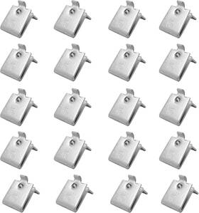 Kv256zc-20 Knape & Vogt And Adjustable Steel Pilaster Shelf Support Clip Gray