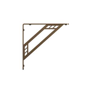 Rp-201rc-8brz Knape & Vogt Shelf-made Richland Decorative Shelf Bracket Bronze 8 Inches