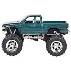 Kt5338daqua Mastertoy Aqua Blue Dodge Ram With Monster Wheels 611138371292