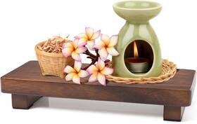 Kulusion 635411747390 Wood Riser For Display Small And 9 3.9 1.57 Brown