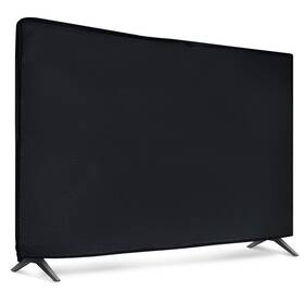 51704.01 Kwmobile Dust Cover For 65 Inch Tv - Fabric Case Protector Indoor Flat Screen Tvs