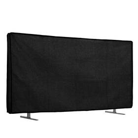 60190.01 Kwmobile Dust Cover For 65 Inch Tv - Linen Display Protector Tvs Protect Your