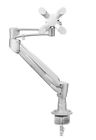 La-91-1 Modernsolid Lcd Clamp Mount Type Silver Spring Loaded Monitor Arm