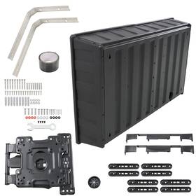 Qs881472qr Lablt Weatherproof Outdoor Tv Hard Cover And Bracket Combo Easy Install 32-44in