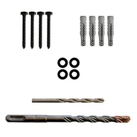 Lag Bolt Kit For Mounting A Tv Into Wood Or Concrete Includes Heavy Duty
