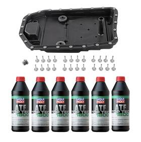 Laipz 680490244834 Auto Transmission Service Kit Oil Pan Filter Gasket 24 Bolts 6l Atf For B