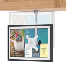 Laivli 614166364519 Echo Show 15 Under Cabinet Mount Easy To Adjust The Height With Thumb Screw