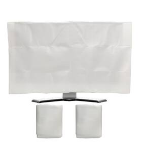 Laluladant 768447628781 2 Pack Foam Flat Screen Tv Cover Fits Up To 80 Inch L X 48 W Waterproof Poly Fo