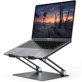 Lamicall B08m9ngphh Adjustable Laptop Stand Portable Riser Aluminum