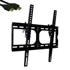 Lcd 10 Heavy Mount Hdmi Bracket 20-60 E1 " 400x400mm Tilt Duty Led Tv Wall
