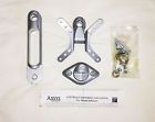 Axul01-sp Lcd Silver Panel Mount Wall Pivot Point Vantage Flat Tv Universal