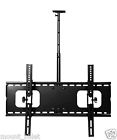Lcd Tv Bracket Ceiling 2 Lot Mount 600x400mm Black " Plasma 32 60