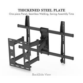 Tmds-106 Leadzm Full Motion Tv Wall Mount Tilt Fits For 40-75 Inch Adjustable Bracket Us