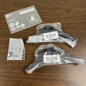 Lg 43uk660h0ua 43 Inch Tv Stand Base Legs Feet Black New With Screws For 43uk650p0ua