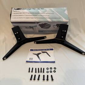 Pjsm0200xo Lg New 70-75 Inch Tv Base Stand Legs Max 200 Lbs With Screws
