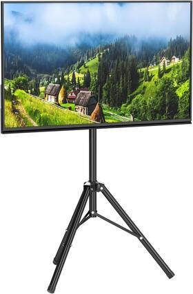 Lifancy 313017896833 Portable Tv Tripod Stand Tilt Mount For 32 To 55 Inch Lcd Led Flat Screen Dis
