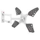 Long White Tv Wall Mount 13 80 Inch Full Motion Articulating 4 Movement Flat C