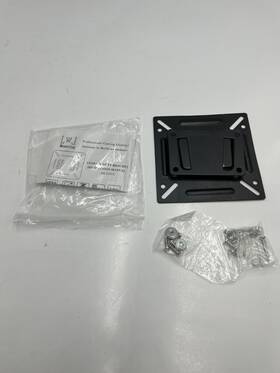 Ml0201x Lwl Mounting Qty7 Ultra Slim Tv Bracket Hardware Heavy Duty Black