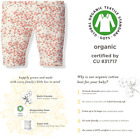 Ly23980-mlt-18m Baby Girls Organic Full Length Legging Bees Flowers 840635187352