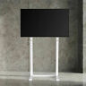 Manbakjhgkajg Unho Corner Floor Tv Stand Cart Height Adjustable Upgrade
