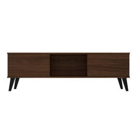 175amc174 Manhattan Comfort Doyers 62.20 Tv Stand Nut Brown