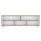 191amc160 Manhattan Comfort Warren 70.87 Tv Stand White And Oak