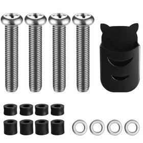 Maozhren 313045375324 M8x45mm Samsung Tv Mount Screws Kit With Spacers
