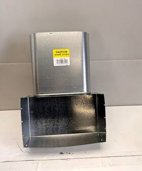 Oshw10x6x6 Master Flow 10 Inch X 6 Oval Stack Head With Wings Heating And Cooling