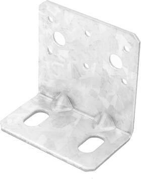 Bcs-3858-gx Mbracket 10 Pcs 4x4 Post Base Bracket With Reinforcement For 4-inch Posts Silver