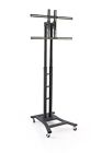 Mbtvsbkb Mobile Lcd Display Stand For To Inch Flat Panel