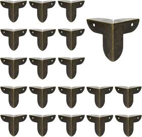 07170684 Mcredy Box Corner Protectors Metal Decor Edge 20 Count Pack Of 1 Bronze