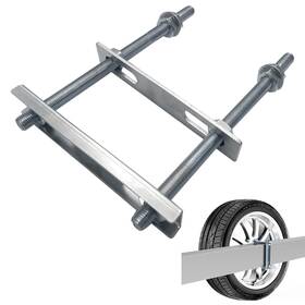 3521 Mcvomv Trailer Spare Tire Mount For Utility Silver