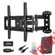 Md2377-kt Motion Tv Mount Dream Wall Mounting Full Pack Bracket Kit