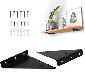 Medach 764513648790 Small Shelf Brackets 5 Inch Floating Shelves Wall For Shelve