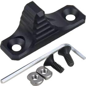 Meheopwe 445033486484 Outdoor Door Barricade Tool - Black