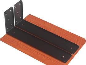Bxgzc-907 Mhmydz 2 Pack L18 X H 6 Inch Countertop Support Brackets Heavy Duty 18 Black