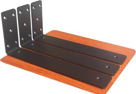 Bxgzc-924 Mhmydz 3 Pack L12 X H 6 Inch W 2.5 6mm Thick Countertop 12 Inch-6mm Black