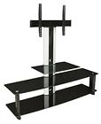 Mi-869 Tv Floor Stand Portable Pedestal Display Fits Lcd Led Flat