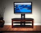 Milano Plus Avista Usa 72 Black Tempered Glass Three Shelf Swivel Tv Stand Mount 851542004205