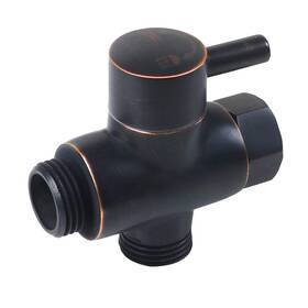 Na-mg-fsq67122-3t-orb Mingor-style Brass Shower Arm Diverter Valve 1.81 X 2.64 Inches Oil Rubbed Bronze