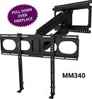 Mm340 Mantelmount Above Fireplace Pull Down Tv Mount With 861709000353
