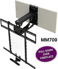Mm700 Mantelmount Pro Series Above Fireplace Pull Down Tv Mount For