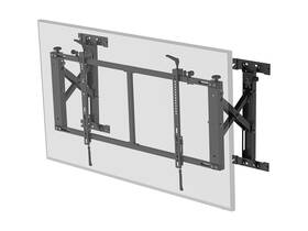 50in-55in Monoprice 139660 Push-to-pop-out Wall Mount For Screens Max Weight 154 Lbs